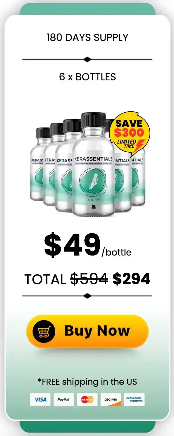 Kerassentials 3 bottle